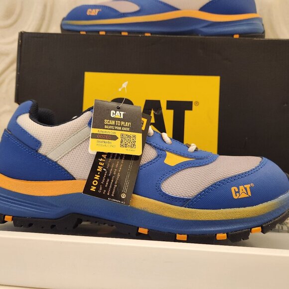 CAT "Quake CT" Comp Toe work Sneakers. Women. Size 9.5. NIB - Picture 1 of 11